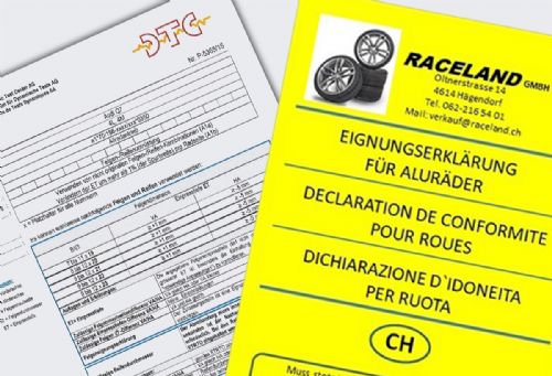 FELGEN-GUTACHTEN RACELAND